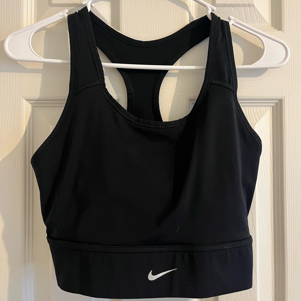 Nike Women's Black Racerback Sports Bra